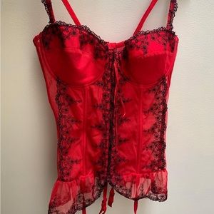 Red corset